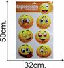 Imagen de Stikers sonrisas 5 d 51x32 6 diseños