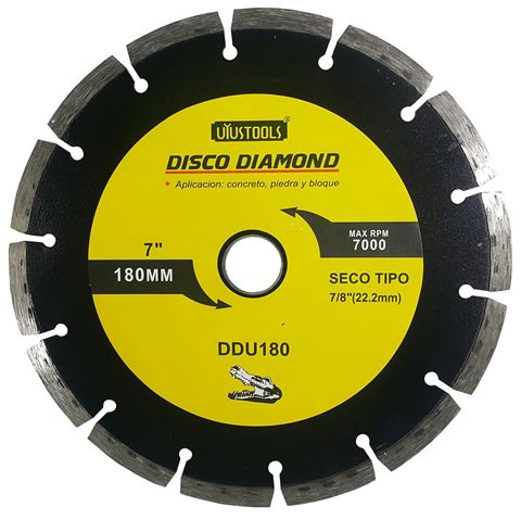 El Maestro de los Precios Bajos. Disco diamantado 180 mm