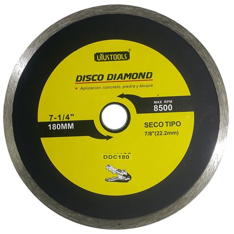 Imagen de Disco diamantado 180 mm