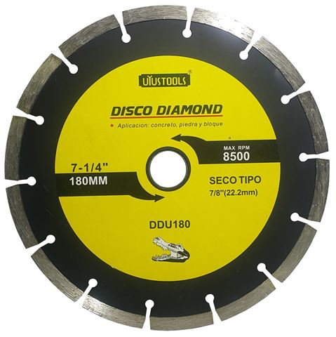 Imagen de Disco diamantado 180 mm