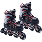 Imagen de Patin roller 4 en linea ruedas de silicona  base de aluminio