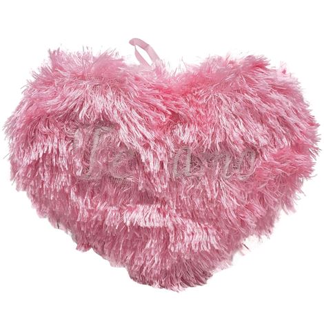 Imagen de Almohadon corazon te amo 15,5x13 cm rosado