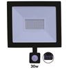 Imagen de Foco led mini  luz fría  con sensor de movimiento y luz IP66 30W