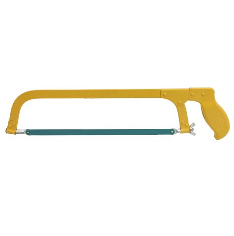 Imagen de Arco de sierra 12" metalico fijo color amarillo  mi casa