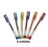 Imagen de Bolígrafo de tinta líquida brillantina  6 unidades