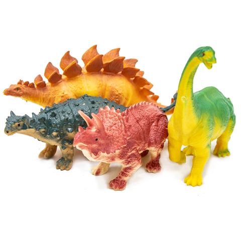 Imagen de Animales dinosaurio 4 unidades