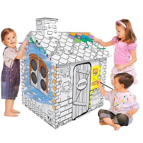 Imagen de Casita para niños casita para pintar