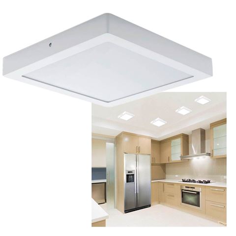 Imagen de Plafon led 18 w panel spot luz led para interior luz calida