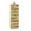 Imagen de Juego jenga en madera con números - juego de ingenio