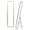 Imagen de Espejo de pie decoracion living marco blanco