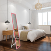 Imagen de Espejo de pie decoracion living dormitorio hogar rosado