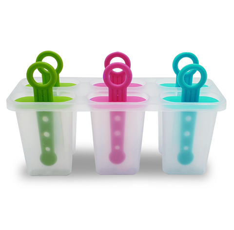 Imagen de Fabrica moldes  para helados 6 unidades