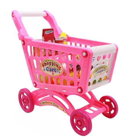 Imagen de Carro carrito de supermercado juguete con accesorios