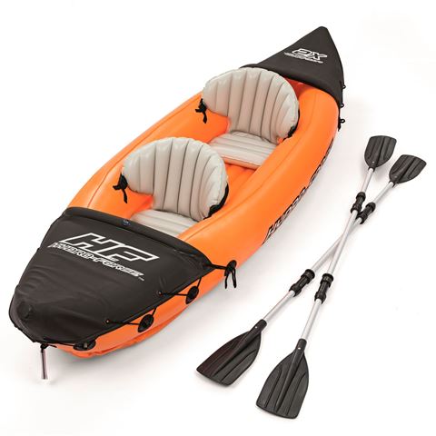 Imagen de Kayak inflable para 2 personas con inflador y remos  Bestway