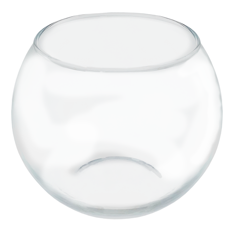 Imagen de Pecera de vidrio redonda 8cmx8cm