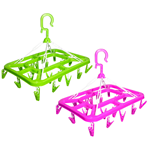 Imagen de Colgador tendedero  rectangular con palillos