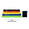 Imagen de Bandas elásticas de resistencia Set  5 bandas Entrenamiento Fitness