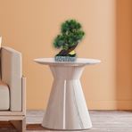 Imagen de Adorno maceta rústica con bonsai de pino