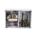 Imagen de Adorno torre Eiffel  fragata caja mica