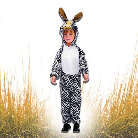 Imagen de Disfraz infantil de zebra - talles s, m, l
