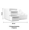 Imagen de Organizador cosmetiquero plástico con cajones multifuncional