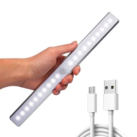 El Maestro de los Precios Bajos. Tubo de luz Led recargable USB 20