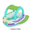 Imagen de Bote inflable para bebés con techo Bestway