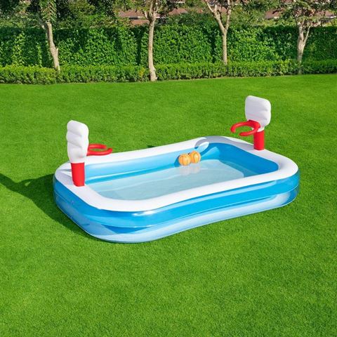 Imagen de Piscina inflable rectangular con accesorios  636L Bestway