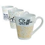 Imagen de Jarro cerámica estampado Coffee dibujos abstractos