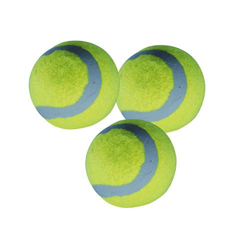 Imagen de Pelota para perro diseño tenis 3 unidades
