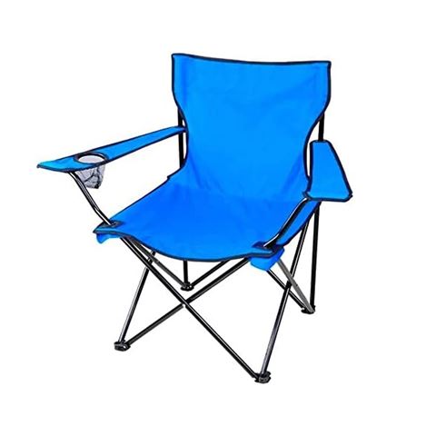 Imagen de Silla de camping plegable con posa brazos silla pesca camping