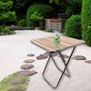 Imagen de Mesa plegable jardin camping exterior picnic 60cm x 60cm