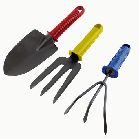 Imagen de Set herramientas de jardinería 3 piezas