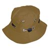 Imagen de Sombrero pescador liso con rejilla y cuerda 25x12 cm