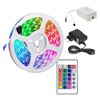 Imagen de Cinta tira de luces led Rgb 2835 transformador + control 5m