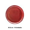 Imagen de Platos desechables 10 pc-colores metalizados-9"