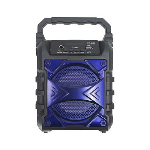 Imagen de Parlante bluetooth + usb + radio fm + aux + entrada mic