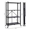 Imagen de Rack Plegable Metálico Con Ruedas 4 Niveles