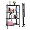 Imagen de Rack Plegable Metálico Con Ruedas 4 Niveles