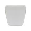 Imagen de Maceta  plástica blanca cuadrada