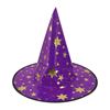 Imagen de Sombrero de bruja con estrellas - Accesorio para Disfraz