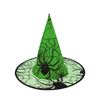 Imagen de Sombrero de bruja con tela arañas - Accesorio para Disfraz