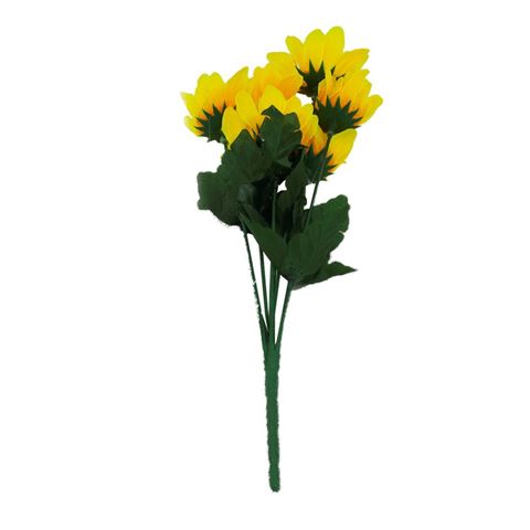 Imagen de Ramo Flor artificial 7 girasoles