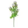 Imagen de Flor artificial ramo rosas pimpollos combinado