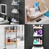 Imagen de Estante organizador baño cocina para fijar a la pared 3 niveles