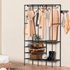 Imagen de Organizador multifuncional ropero con perchero y estantes