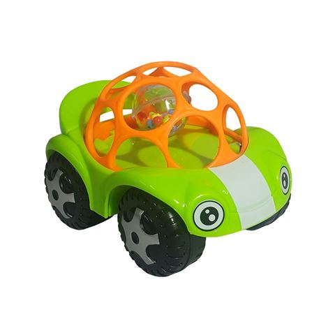 Imagen de Auto sonajero para bebes con techo flexible  didáctico