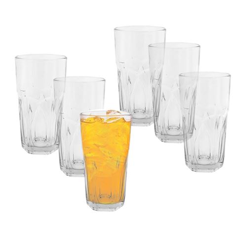 Imagen de Vasos de vidrio 6 unidades 300 ml