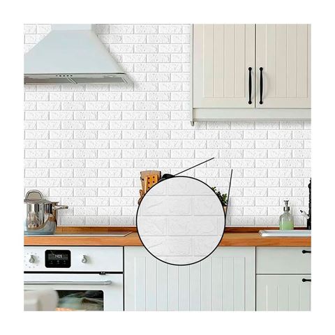 Imagen de Placa Panel autoadhesivo para pared 3D tipo ladrillo