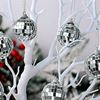 Imagen de Esferas espejadas de navidad 6 unidades